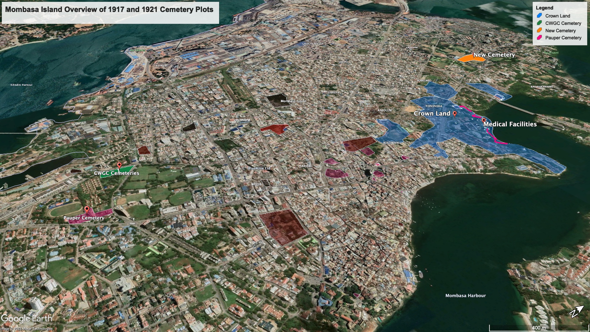 Lost burials in Mombasa