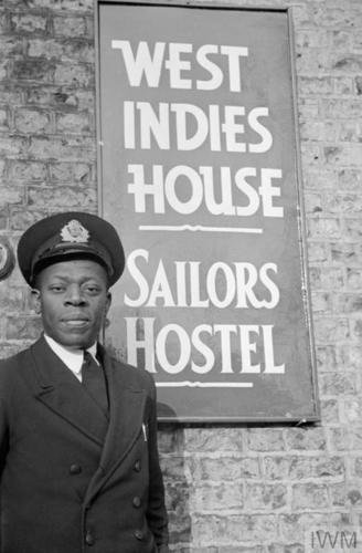 A portrait of Mr Koi Obuadabang-Larbi, BA, Superintendent of West Indies House, a Merchant Seamen's Hostel located at 14-16 Lovaine Place, Newcastle-upon-Tyne. Mr Larbi was originally from the Gold Coast.