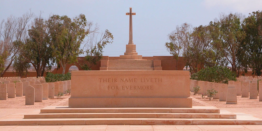 Stone of Remembrance and Cross of Sacrifice