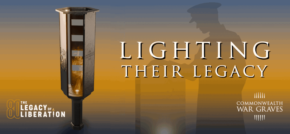 Lighting their Legacy banner