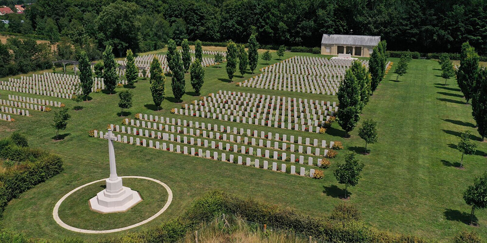 11. Banneville-la-Campagne War Cemetery 