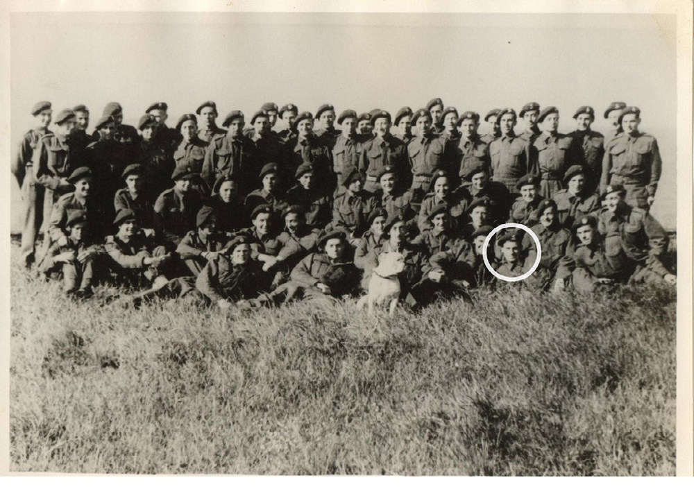 3 Troop No 10 Inter-Allied Commando, 1943, Egon circled