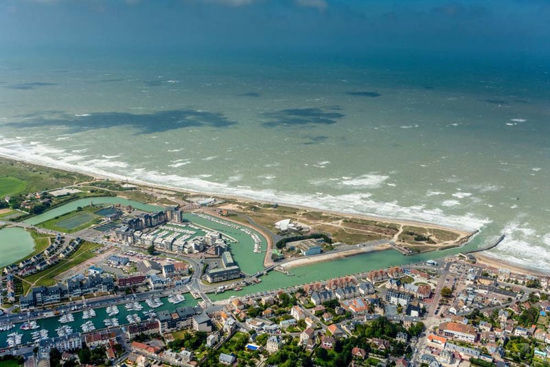 Aerial view of Juno Beach